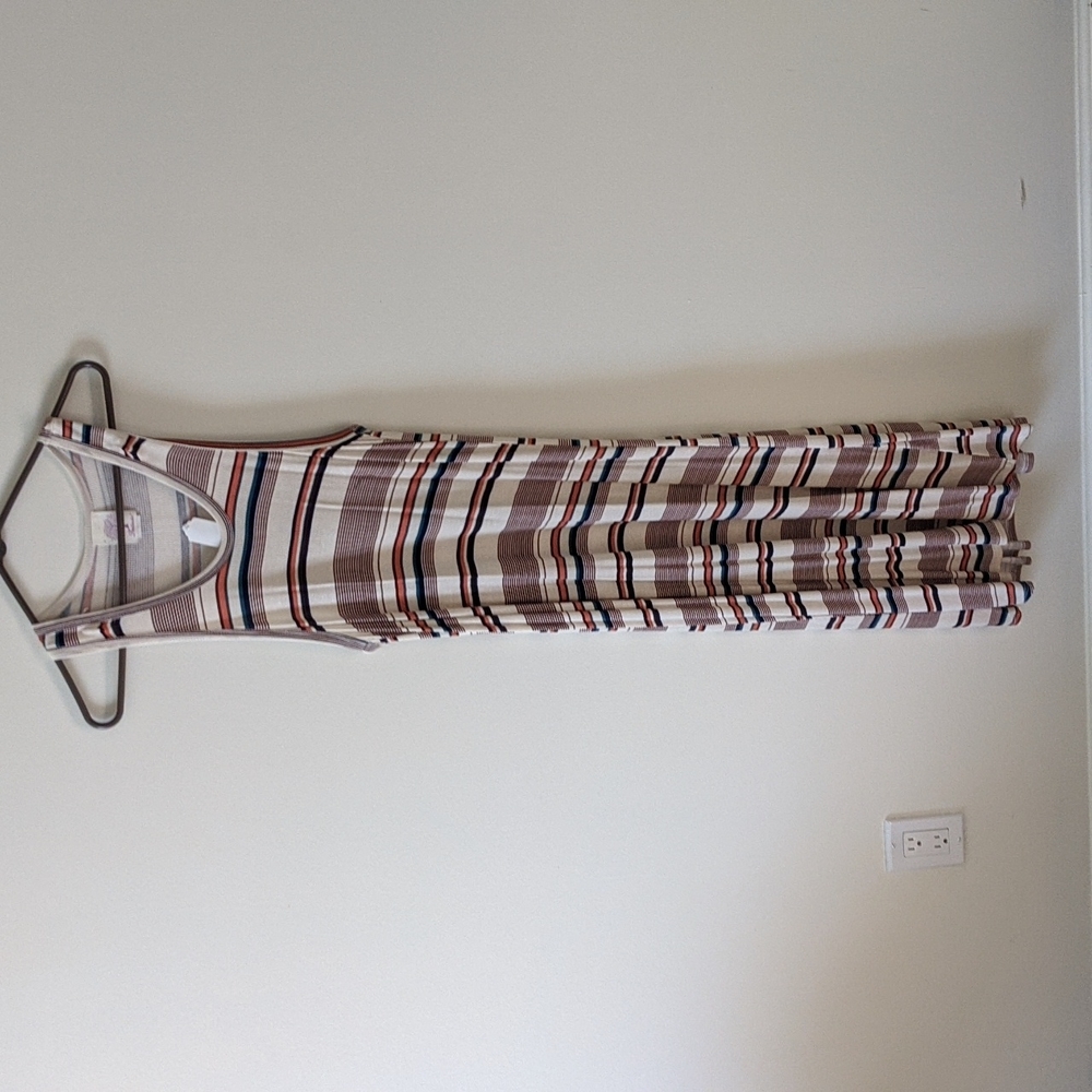 Striped tank dress